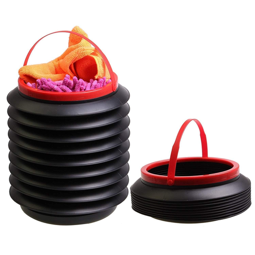 4L Collapsible Foldable Car Dustbin Basket - Image 3