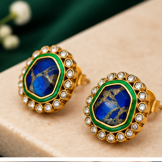Meenakari Stud - Image 2