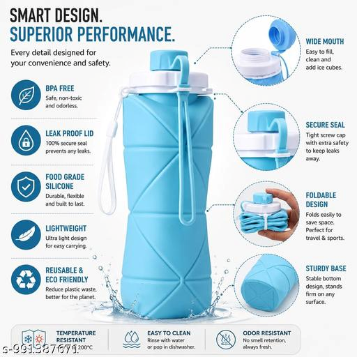 Folding Water Bottle - Image 4