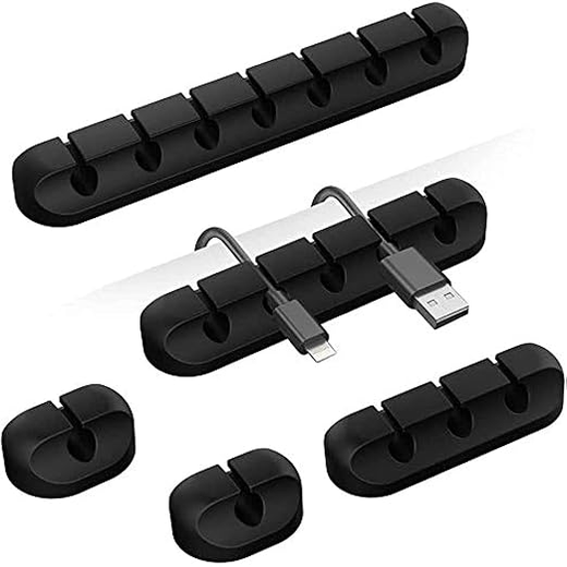 5 Slots Cable Clips Wire Management Organizer - Image 2
