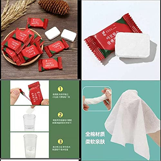 Magic Chocolate Shape Tablets Tissue Towel - Image 3