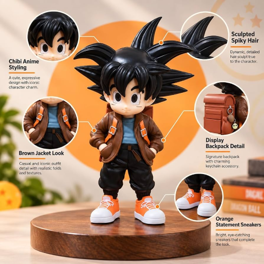 Son goku with school bag - Image 4