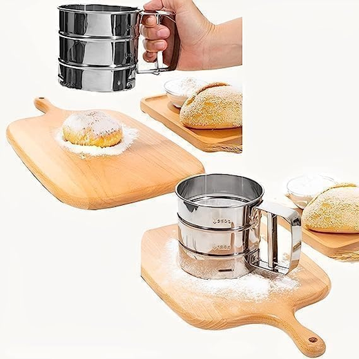 Modern Steel Flour Sieve - Image 4