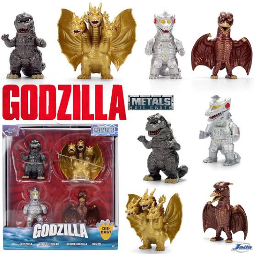 1 Pc - Jada Godzilla Metal Figure Deluxe Edition 2.5 Inch - Image 2