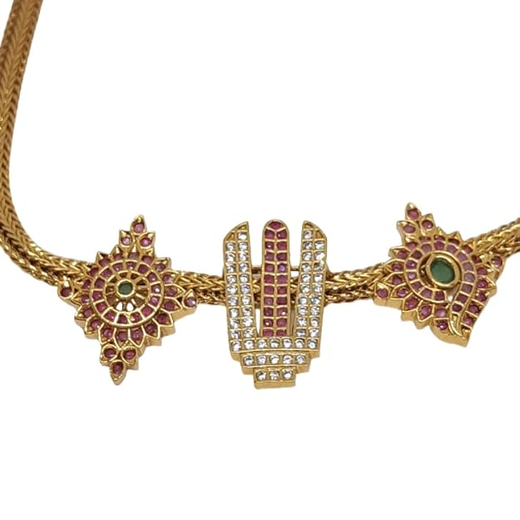 Gold finishing Short Necklace - Image 4