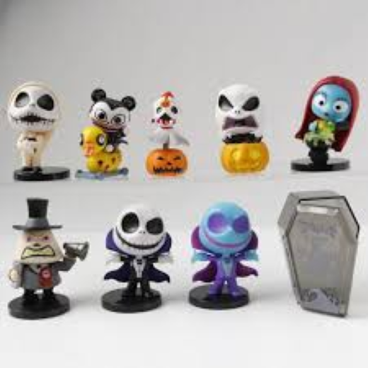 Jack Skeleton Night before christmas figures - Image 2