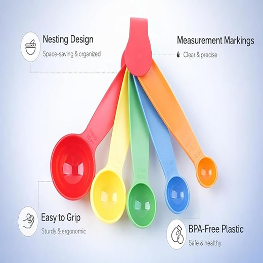 5Pcs Measurement Spoon - Image 4