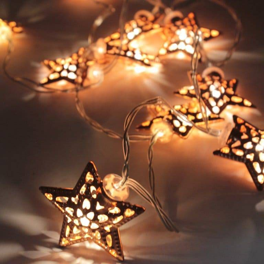Big Metal Star String Light⭐💫 - Image 2