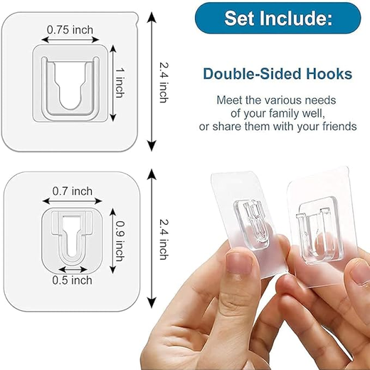 Male Female Wall Sticker Hook - Image 4