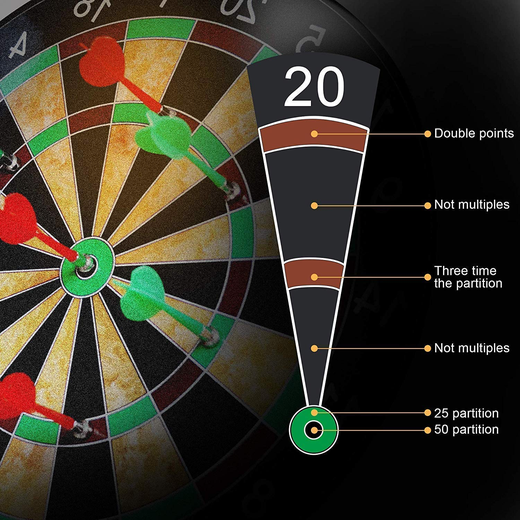 Magnetic Dart Board With Darts - Image 2