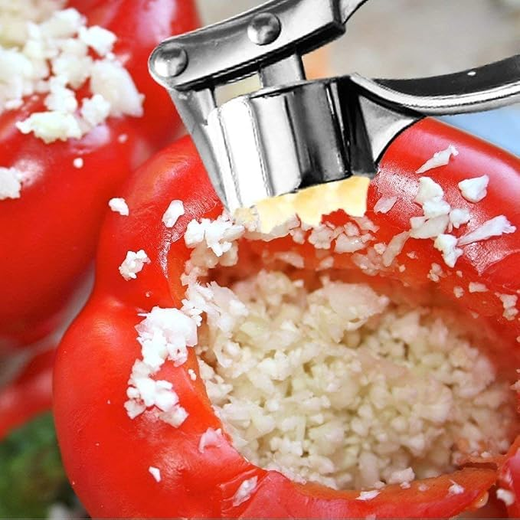 Steel Garlic Press - Image 2