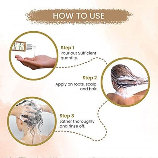 Hair Color Protect Shampoo For Men & Women, 200ml With Benefits of Argan Oil, Neem & Tea Tree Oil, For Colored Hair - Image 3