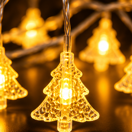 Crystal Christmas Tree Curtain Light (10 lines) ❄️✨ - Image 3