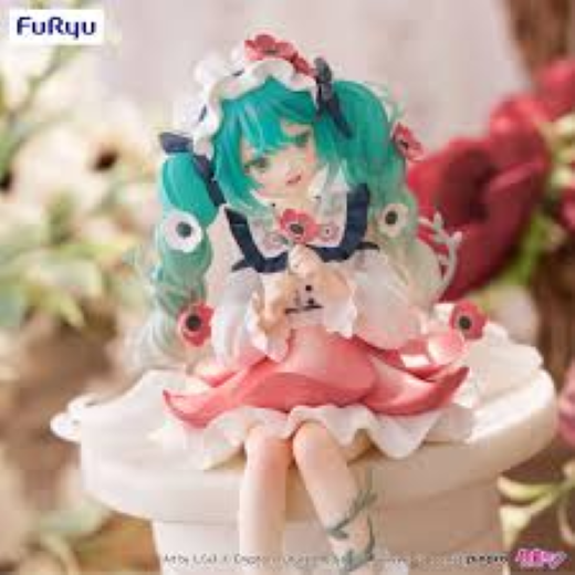 Miku Action fiqure with flower - Image 4
