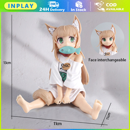 Anime Cat Girl Figure Kawaii Figurine - Image 2