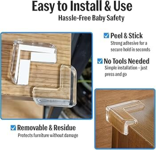 4 PC Edge Guard For Furniture kids - Image 3