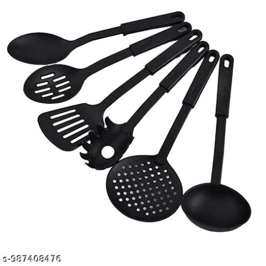 6 PCS Plastic NonStick Spatula - Image 2