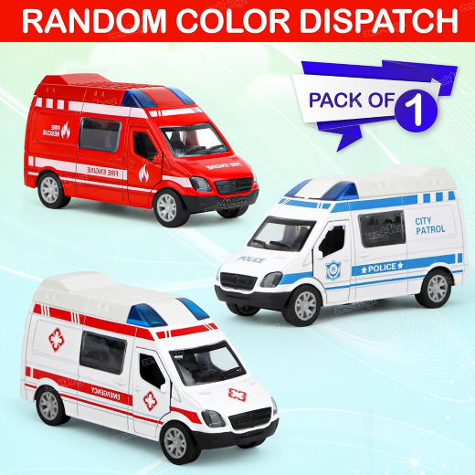 Small Die Cast Ambulance - Image 3