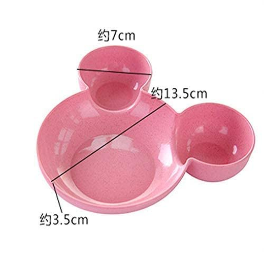 Unbreakable Mickey Mouse Shaped Plate (Set of 5) - Image 4