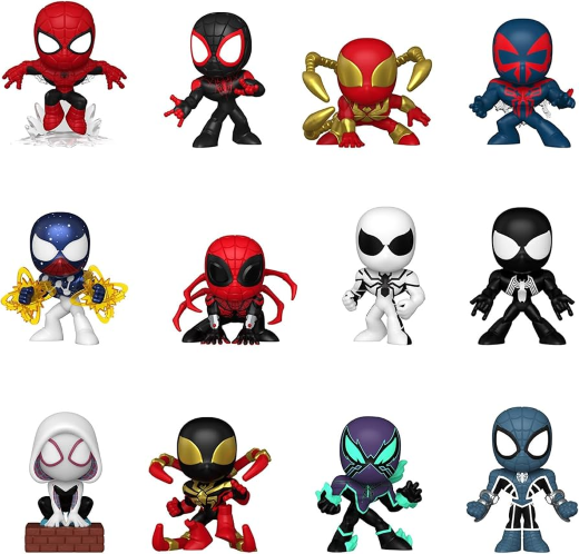 4pcs in 1 box - Spidy/venom pop set - Image 2
