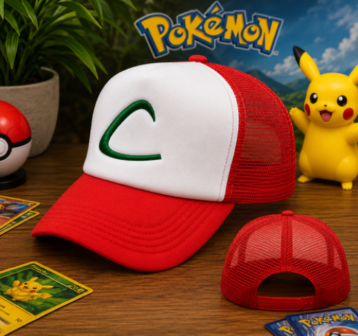 New Pokimon Ash Anime Cosplay Cap - Image 3