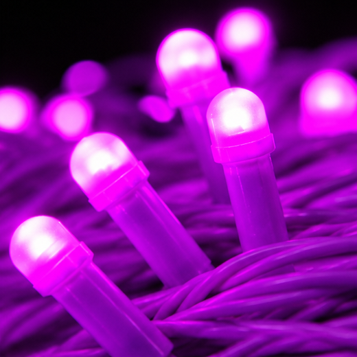40M Pixel Pink String Light (170/150 Bulb) (5 MM) (Print: 55M) ✨ - Image 3