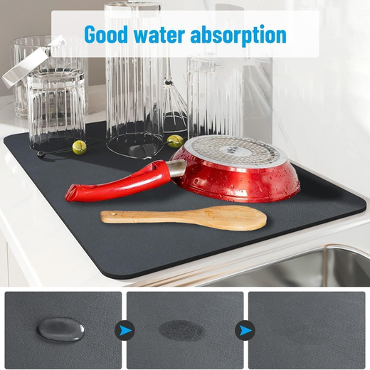 Kitchen Dish Drying Mat - Image 2