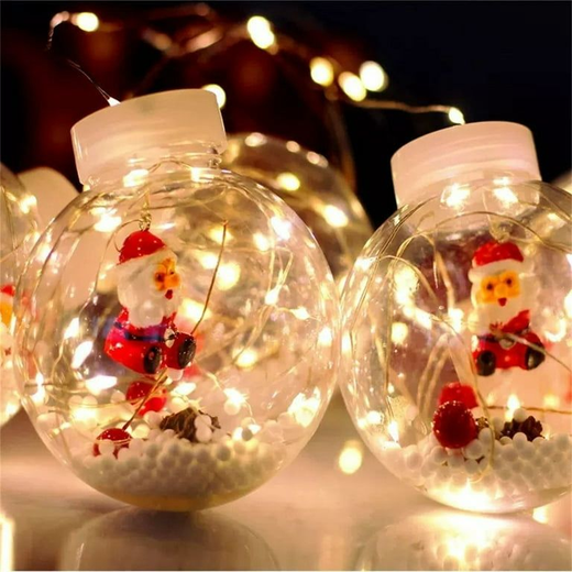 5+5 Globe Santa Curtain Light 🎅 - Image 3