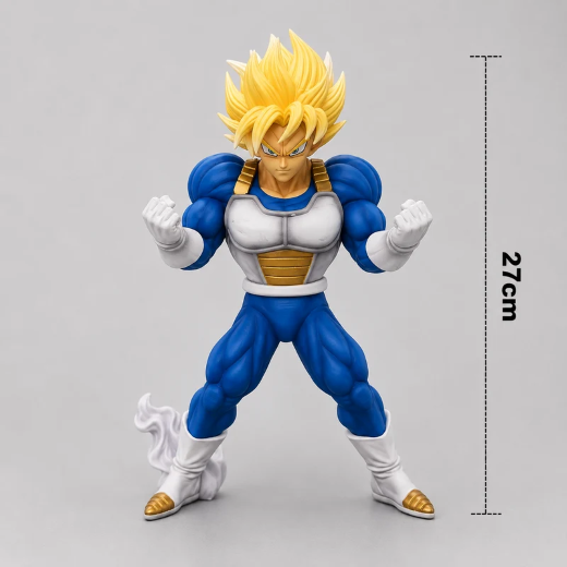 Yellow hair vegeta both hands up 27 cm