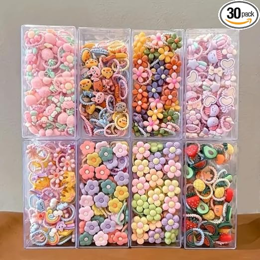 30 pcs Cute Cartoon Hairbands for Women