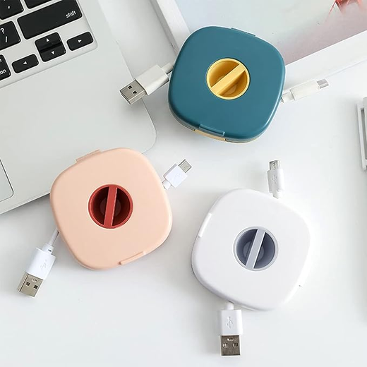 2 in 1 Mobile Phone Cable Case Holder