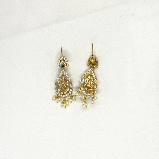 Matte finishing Lord Lakshmi Kanti White Stones - Image 2