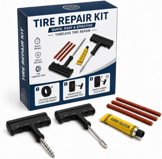 Tubeless Tyre Pucture Kit