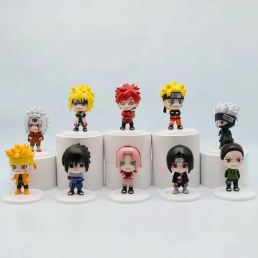 10pcs- natuto figures - Image 2