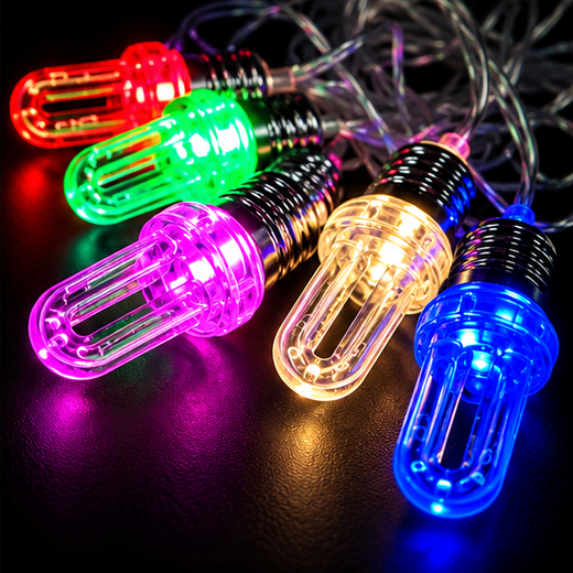 Multicolour Bulb Design Fancy String Light 10 Bulb ✨ - Image 4