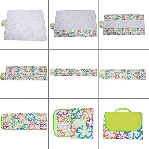 Foldable and Portable Water-Resistant Outdoor Picnic Mat - Image 4