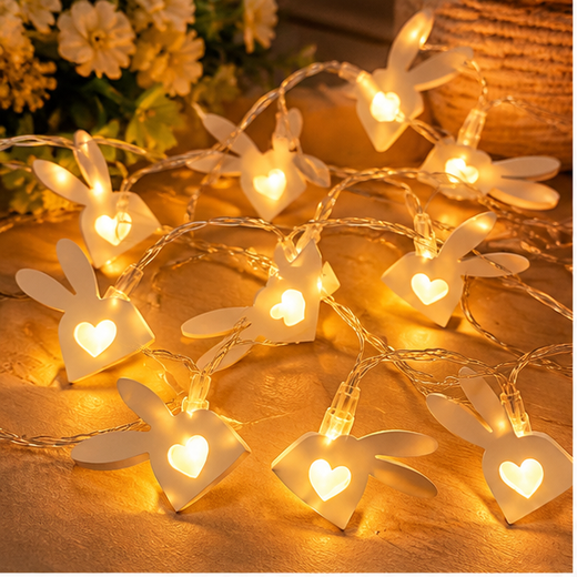 Wooden Rabbit String Light (14L) ✨🐰