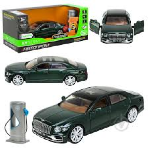 1:38 Bentley Flying Spur hybrid with ev charging station (Official) - Image 3