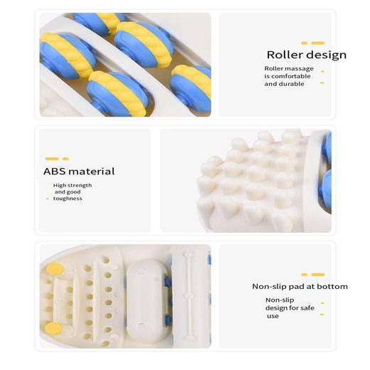 Plastic Roller Wheel Acupoint Foot Massager - Image 4