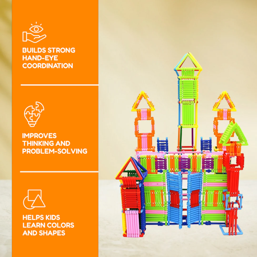 FLYI FLYI Stick Building Blocks DIY Creative Construction Set(3+ Years) - Image 3