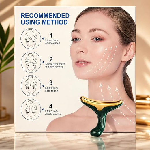 4D 3-in-1 Anti Wrinkle Face Neck & Eyes Massager - Image 4