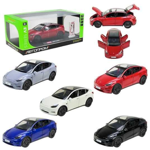 Mini Tesla Car Diecast - Image 2