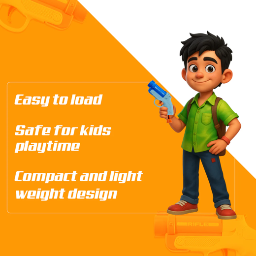 FLYI Pioneer Rifle Bullet Gun Toy for Kids (3+ Years) - Image 4