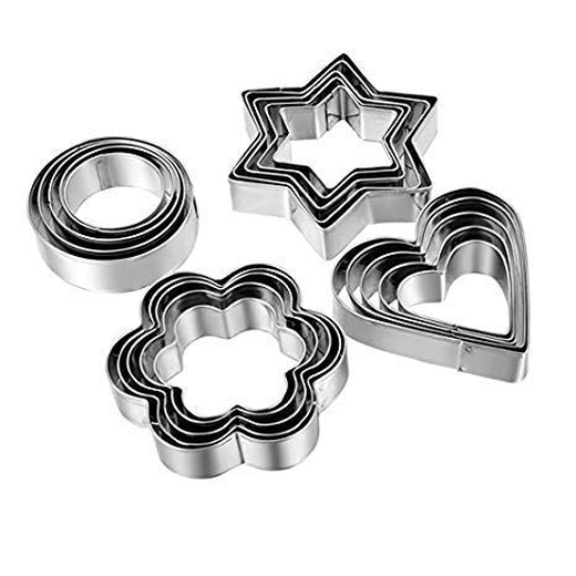 Stainless Steel Cookie Fruit Cutters