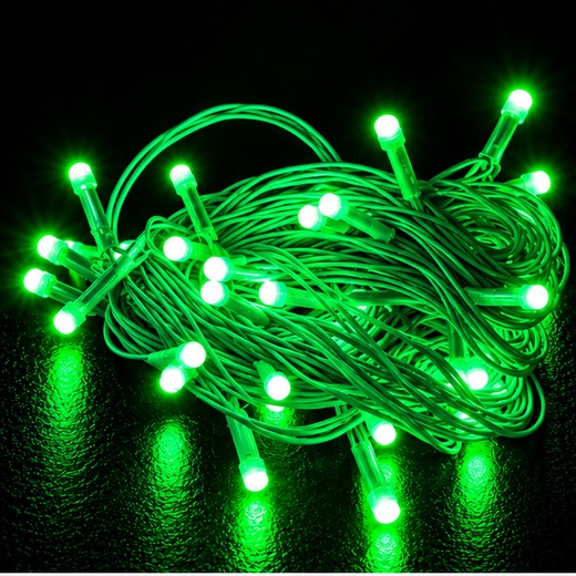 11M Pixel Green String Light (36 Bulb) (5 MM) (Print 15M) ✨