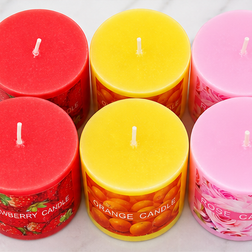 6 Piece Box Fragrance Piller Set Imported (Size: 6cm) 🕯️ - Image 4