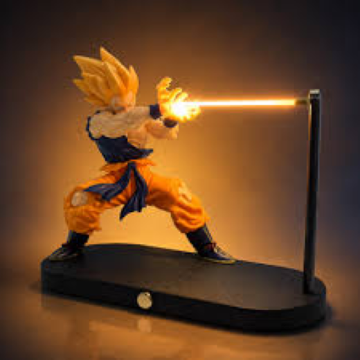 Goku With Light Action Figure (White Box) - Image 3