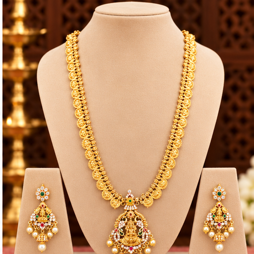 Long Gold Necklace