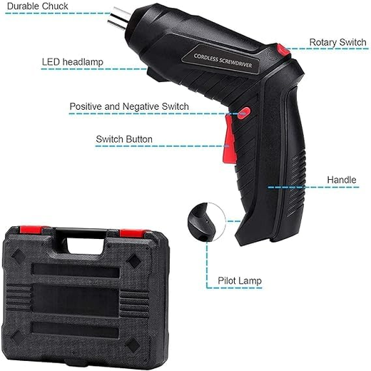 47 in 1 Rotatable Cordless Electric Screwdriver - Image 2