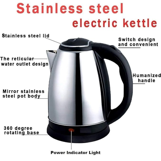 Scarlet Electric Kettle 2Liter - Image 2